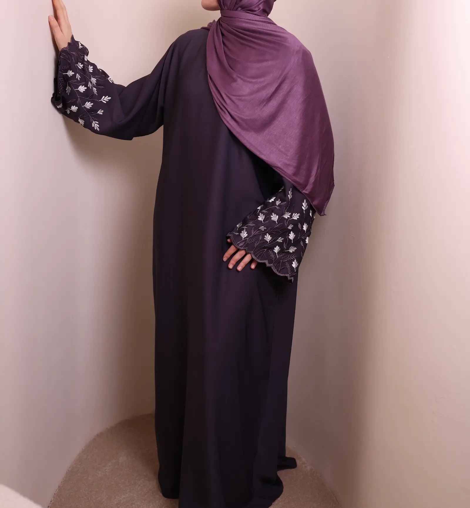 Zahra Floral Abaya