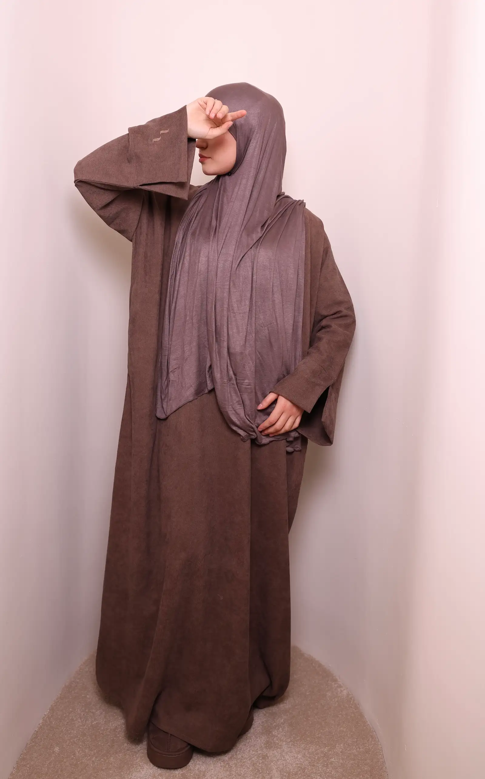 Plain Courdary Abaya